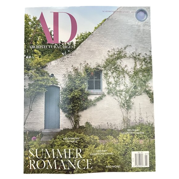 Architectural Digest Magazine July/August 2025 Summer Romance Hamptons Maui - Picture 1 of 1